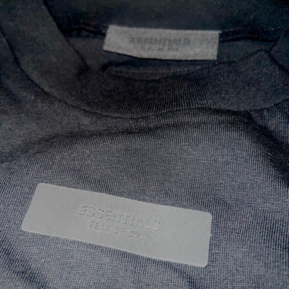 Essentials Fear of God Classic Men's Black Shirt